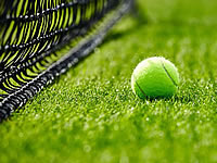 Искусственная трава как покрытие для теннисного корта